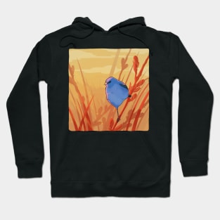 Indigo bird Hoodie